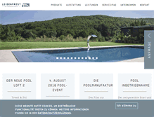 Tablet Screenshot of leidenfrost.at